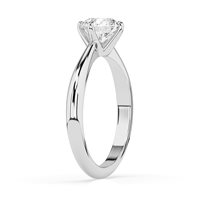 Anello Ama Donna in Oro bianco Diamante Lab Grown 0.50 Ct AMA-AN-1018-16 - AMA-AN-1018-16